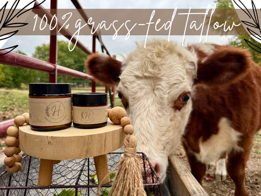 Whipped Tallow Balm: Grass-fed, Organic, Natural Skin Care